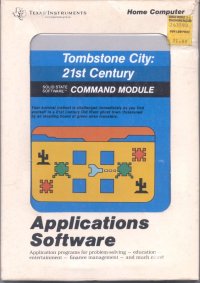 Tombstone City: 21st Century TI-99 US box art